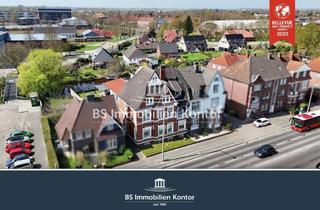 Villa kaufen in 26721 Barenburg, Bauunternehmer und Kapitalanleger aufgepasst! Stadtvilla mit drei Wohneinheiten und sep. Bauplatz in
