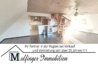 Wohnung kaufen in 91353 Hausen, Hausen - Große Maisonette mit Klimaanlagen (aktuell in 2 Wohnungen unterteilt) mit 2 Balkonen, 2 Einbauküchen und 2 Stellplätzen