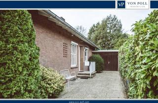 Haus kaufen in Quellenweg, 21339 Lüneburg, Bungalow am Kreideberg mit Wintergarten, gepflegter Außenanlage und Ausblick ins Grüne