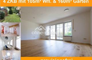 Wohnung kaufen in Am Ziegelstadel 18, 85570 Markt Schwaben, Familientraum: 4-Zi.-Wohnung, 160 m² Privatgarten zur Alleinnutzung, Echtholzboden, EBK, Solaranlage