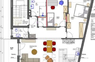 Wohnung mieten in 71404 Korb, Stilvolle 4-Zimmer-Wohnung, hochwertig saniert, mit Balkon, auf zwei Ebenen und EBK. **Erstbezug**