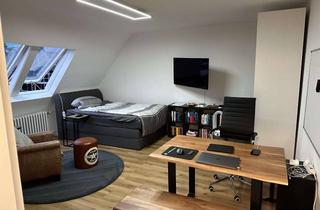 Wohnung mieten in Nordstraße 62, 40724 Hilden, Möblierte 1-Zimmer-Dachgeschosswohnung mit luxuriöser Innenausstattung in Hilden