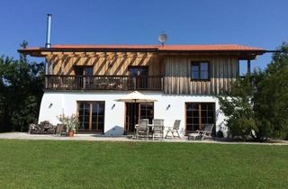 Haus kaufen in 83623 Dietramszell, Panorama Bergblick: hochwertig saniertes freistehendes EFH mit großem Garten im Grünen!
