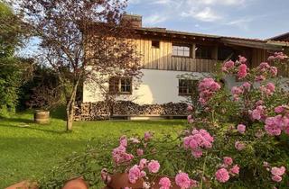 Einfamilienhaus kaufen in 83623 Dietramszell, Panorama Bergblick: freistehendes Einfamilienhaus mit schönem Garten
