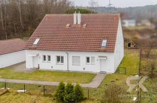 Doppelhaushälfte kaufen in 92708 Mantel, Moderne Doppelhaushälfte in Steinfels mit neuer Heizung und sicherer Vermietung an die BRD
