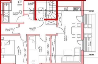 Wohnung kaufen in 87757 Kirchheim, Kirchheim In Schwaben - Neubau Wohnung DG mit Balkon