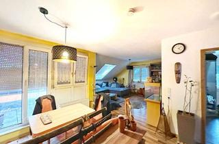 Wohnung kaufen in 75015 Bretten, Moderne 3-Zimmer-Dachgeschosswohnung mit Loggia in ruhiger Wohnlage!