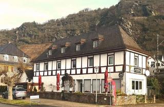Haus kaufen in 56349 Kaub, Starten Sie jetzt in die neue Saison - Restaurant mit Terrasse - direkt am Rhein - Neu saniert