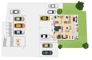 Wohnung kaufen in 73079 Süßen, Neubauprojekt in Süßen! Tolle 4-Zimmer- EG-Wohnung mit Terrasse und Gartenanteil, Aufzug, KfW55 !