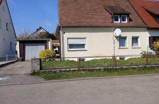 Doppelhaushälfte kaufen in 74564 Crailsheim, Crailsheim - Bezahlbar - Möglich gestaltbare 2 Wohnungen - Doppelhaus zentral in Crailsheim zu verkaufen