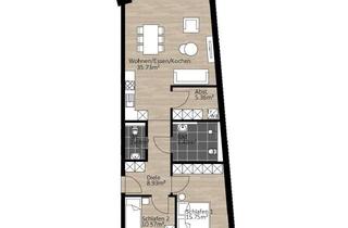 Wohnung kaufen in Doverhahn 44, 41836 Hückelhoven, Erdgeschosswohnung mit Garten ( Rechts )