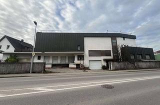 Haus kaufen in 71665 Vaihingen an der Enz, GROßES WOHN- UND GESCHÄFTSHAUS MIT GARAGEN IN VAIHINGEN ENZ
