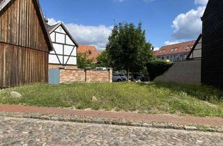 Grundstück zu kaufen in 17139 Malchin, Mut zur (Bau-) Lücke: lauschiges Baugrundstück inmitten Malchins Innenstadt (ca. 250 m zum Markt)