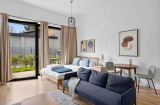 Wohnung kaufen in Freienwalder Straße 19a, 13359 Wedding (Wedding), Helle Studio Gartenwohnung voll möbliert und einzugsbereit