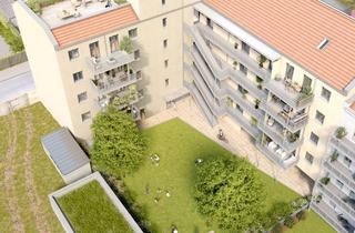 Wohnung kaufen in Julius-Krause-Straße 14, 04318 Sellerhausen-Stünz, Provisionsfreier und förderfähiger NEUBAU * 4 Zimmer * Balkon zum Garten