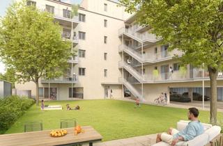 Wohnung kaufen in Julius-Krause-Straße 14, 04318 Sellerhausen-Stünz, NEUBAU-Wohnung mit Balkon zum Garten * 4 Zimmer * KFW 40, QNG