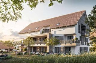 Wohnung kaufen in Unterer Weiherweg, 87749 Hawangen, ++ NEUBAU ++ A.02 | 2-Zimmer-Wohnung mit Terrasse & Garten