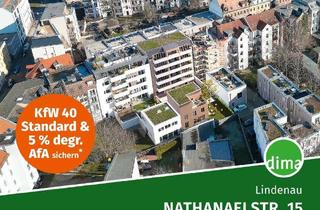 Penthouse kaufen in Nathanaelstraße 15, 04177 Altlindenau, Spektakuläres Penthouse mit großen Süd-West-Dachterrassen und Weitblick über Lindenau!