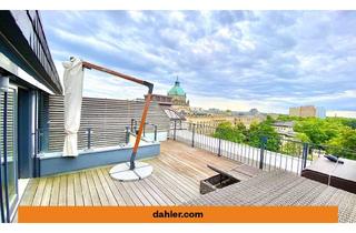 Penthouse kaufen in 04107 Zentrum-Süd, Dachgeschoss-Traum mit atemberaubender Aussicht und exklusiver Ausstattung im Zentrum von Leipzig