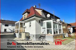 Doppelhaushälfte kaufen in 72517 Sigmaringendorf, Sanierte Doppelhaushälfte mit Wintergarten, Doppelgarage, Nebengebäude und Garten