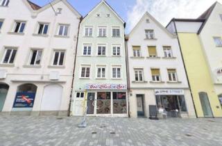 Anlageobjekt in 87600 Kaufbeuren (Kernstadt), 1A-Lage & Denkmalschutz: Wohn- und Geschäftshaus in der Fußgängerzone Kaufbeurens!