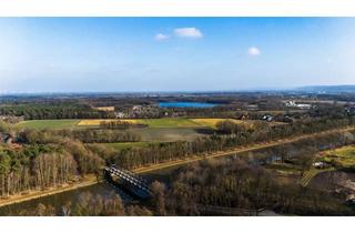 Grundstück zu kaufen in 49179 Ostercappeln, Wasserlage! Grundstücke für Ein- und Doppelhäuser, MFH direkt am Mittellandkanal