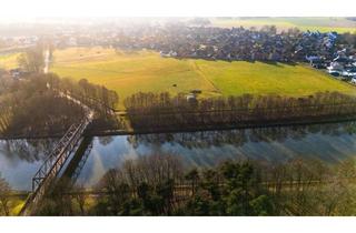 Grundstück zu kaufen in 49179 Ostercappeln, Wasserlage! Grundstücke für Ein- und Doppelhäuser, MFH direkt am Mittellandkanal