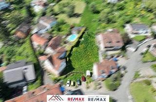 Grundstück zu kaufen in 69118 Ziegelhausen, 457qm Baugrundstück, 3 Vollgeschosse + DG möglich, Garten in Hanglage mit herrlicher Aussicht