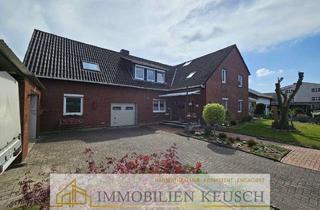 Haus kaufen in 27299 Langwedel, 2 Fam.-Haus mit viel Platz, Sonnenterrasse & großem Balkon, div. Garagen & Werkstatt & Carport