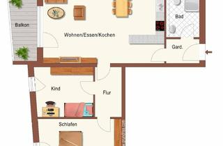 Penthouse kaufen in Detterstr. Ba, 94469 Deggendorf, 3-Zimmer-Neubau-Eigentumswohnungen KfW 40 Plus Standard