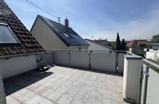 Wohnung kaufen in 75015 Bretten, Stadtoase mit Weitblick: Charmante 3,5-Zimmer-Maisonette und großer Sonnenterrasse in Bretten