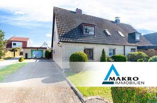 Doppelhaushälfte kaufen in 25469 Halstenbek, 3D VIRTUAL TOUR - Doppelhaushälfte mit Baugrundstück in Bestlage Halstenbeks