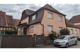 Haus kaufen in 91593 Burgbernheim, Burgbernheim - Anwesen mit Wohnhaus, Garage, Werkstatt, Scheune, Hof und Garten