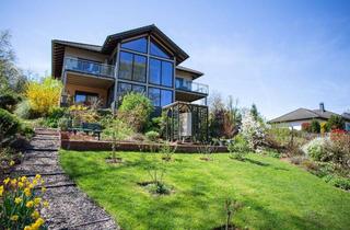Haus kaufen in 56859 Alf, Energieeffizientes Architektenhaus mit Panoramablick und Gartenidylle in Alf, Nähe Zell an der Mosel