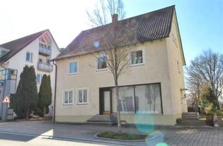 Haus kaufen in 88521 Ertingen, Wohnhaus mit schönem Garten und kleiner Gewerbeeinheit