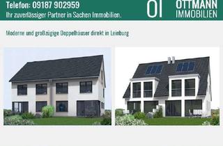 Haus kaufen in 91227 Leinburg, NEUBAU von modernen Doppelhäusern mit traumhaftem Blick über Leinburg