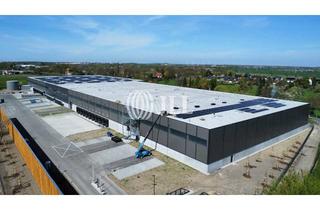 Gewerbeimmobilie mieten in 04451 Borsdorf, Logistikhalle mit WGK III Folie - Sichtbarkeit von A14 bei Leipzig