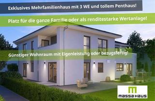 Anlageobjekt in 63683 Ortenberg, ️ Hochinteressantes Anlageobjekt MFH mit 3 WE und exklusivem Penthaus als Effizienz-Neubau!