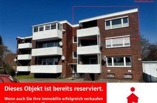 Wohnung kaufen in 26419 Schortens, RESERVIERT! Charmante Wohnung im Dachgeschoss mit Balkon in zentraler Lage