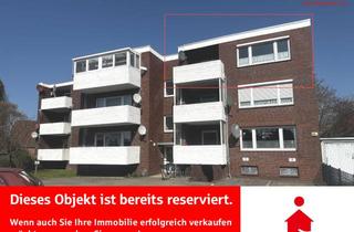 Wohnung kaufen in 26419 Schortens, Charmante Wohnung im Dachgeschoss mit Balkon in zentraler Lage