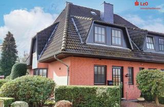 Doppelhaushälfte kaufen in 27777 Ganderkesee, Gepflegte Doppelhaushälfte mit großem Grundstück in sehr gefragter Lage