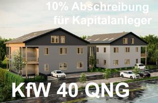 Wohnung kaufen in Regensburger Straße 81, 93142 Maxhütte-Haidhof, Kapitalanleger aufgepasst: KfW 40 QNG = 10% Abschreibung bereits im ersten Jahr + KfW-Kredit!