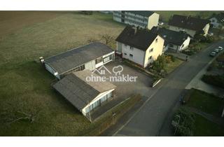 Haus kaufen in Am Weinkauf, 34308 Merxhausen, 3 oder 4 Familienhaus mit tollem Platzangebot und großen Hallen/ Garagen in Bad Emstal- Merxhausen