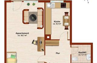 Wohnung kaufen in Wendelsteinstraße 35, 83714 Miesbach, Provisionsfreie 1-Zimmer-Wohnung mit Balkon in Miesbach mit Stellplatz