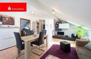 Wohnung kaufen in 63533 Mainhausen, Helle 3-Zimmer-Dachgeschosswohnung mit zwei Balkonen in ruhiger Lage von Mainhausen-Zellhausen