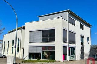 Gewerbeimmobilie kaufen in 68519 Viernheim, VERKAUFT ! Attraktives Gewerbeobjekt - Büro & Halle und zwei Penthousewohnungen - in guter Lage