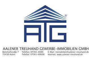 Gewerbeimmobilie kaufen in 73431 Aalen, Große Produktionshallen mit Bürokomplex im Gewerbegebiet Aalen-West zu verkaufen (Teilvermietet)