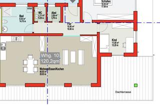Penthouse mieten in Hauptstrasse 117, 88074 Meckenbeuren, NEUBAU Erstbezug 3 Zimmer Penthousewohnung