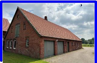 Gewerbeimmobilie kaufen in 26655 Westerstede, Hofanlage mit massiver Scheune und rd. 450 m² Gewächshäuser am Stadtrand von Westerstede