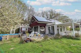 Haus kaufen in 24321 Hohwacht, Sofort wohlfühlen: 6-Zi.-Schwedenhaus mit Garten, ELW und SPA-Bereich in Hohwacht (Ostsee)